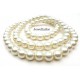 25 Ivory Round Glass Pearl Beads 10mm With High Sheen Finish ~  Jewellery Making Essentials
